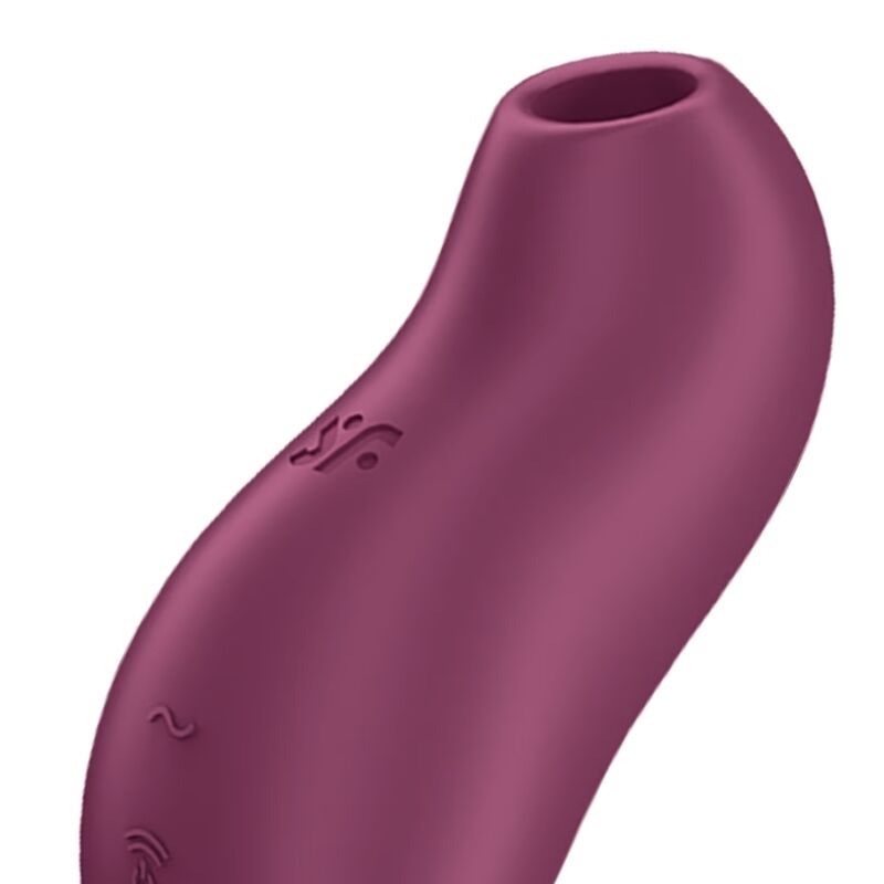 SATISFYER - POCKET PRO 1 GARNET CLITORAL STIMULATOR