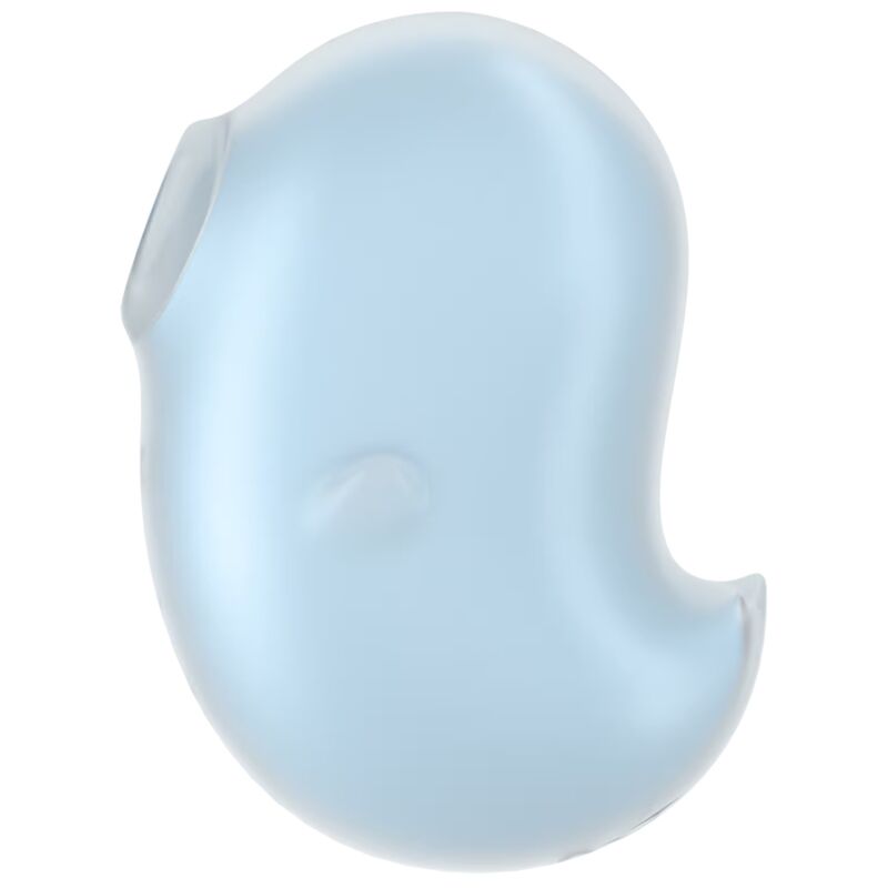 SATISFYER - VIBRATEUR À POSER BLEU CUTIE GHOST