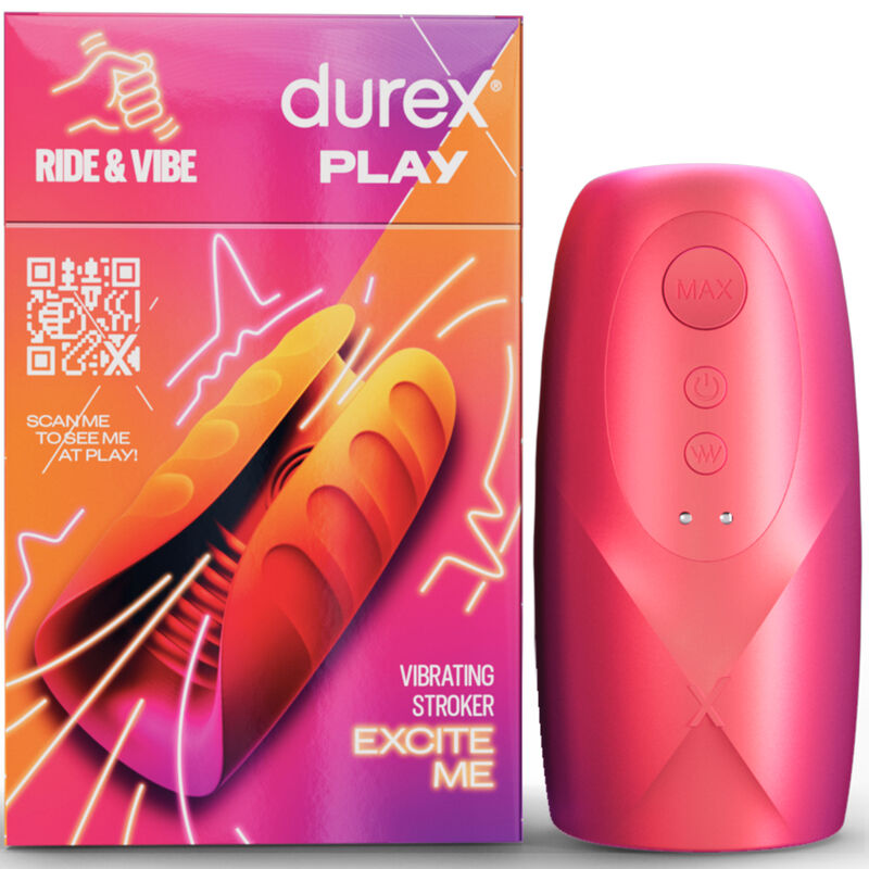 DUREX - MASTURBATOR VIBRATOR TOY RIDE &amp; VIBE