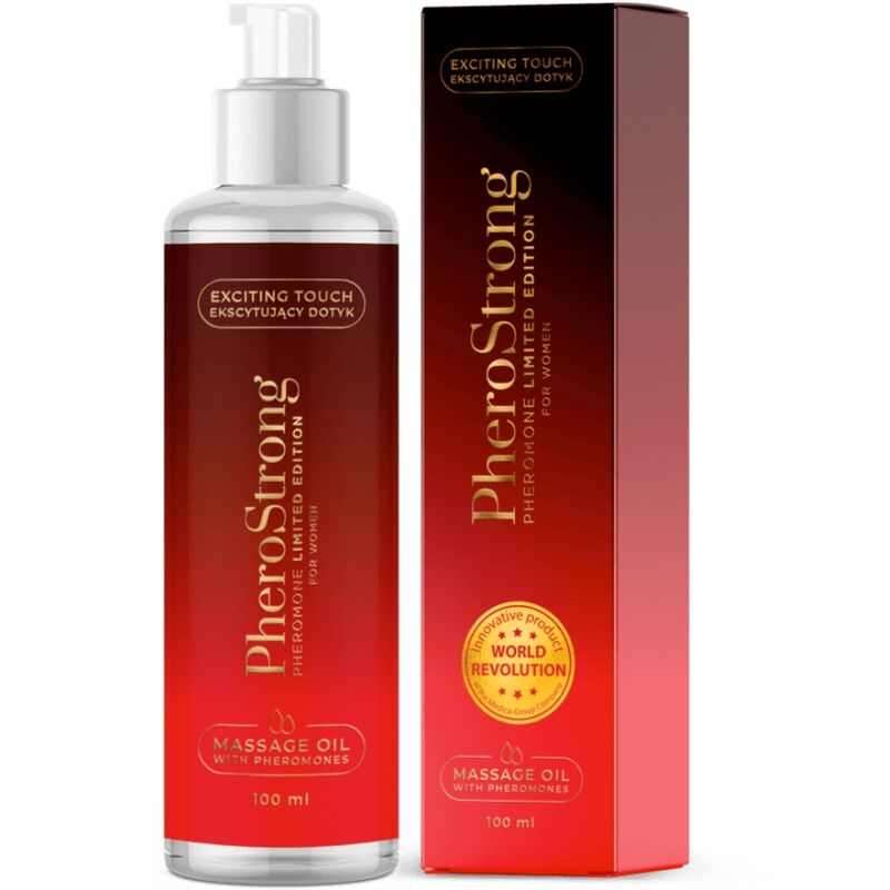 PHEROSTRONG - LIMITED EDITION MASSAGE OIL FOR WOMEN 100 ML