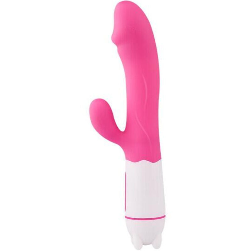 ARMONY - HAPPY VIBRATEUR ET STIMULATEUR RECHARGEABLE FUCHSIA