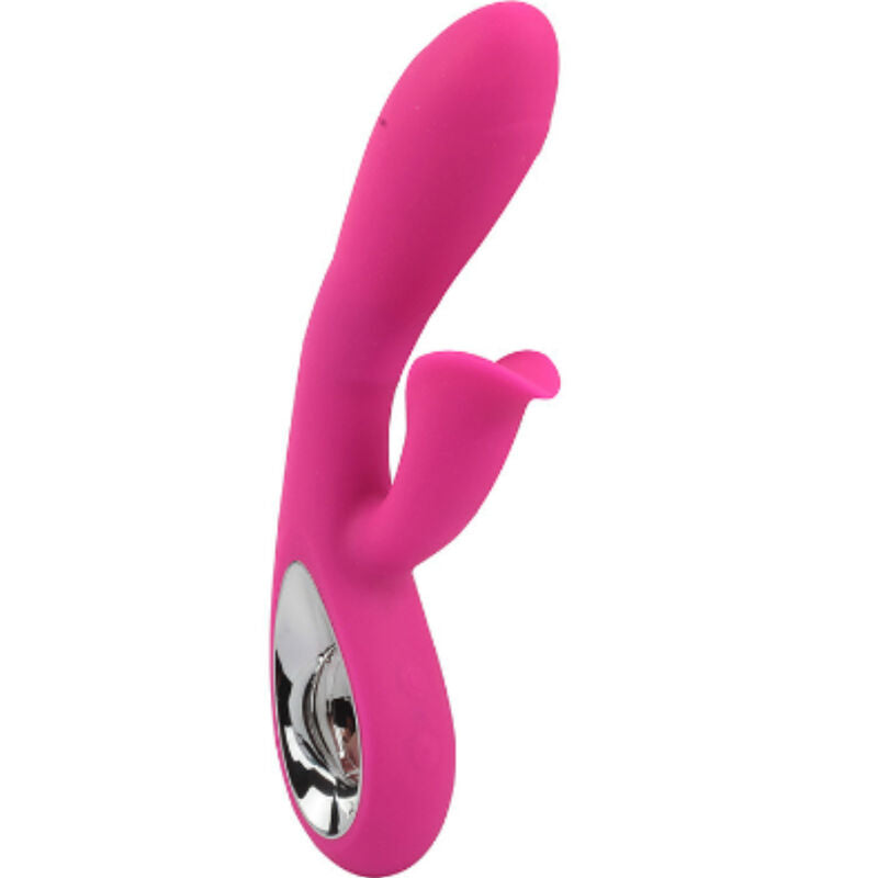 ARMONY - VIBRATEUR DARO ET STIMULATEUR ANNEAU DE TIRAGE FUCHSIA