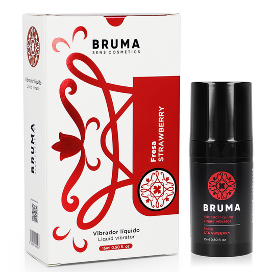 BRUMA - VIBRATORE LIQUIDO ULTRA SCORREVOLE FRAGOLA 15 ML