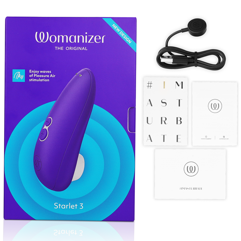 WOMANIZER - STARLET 3 STIMOLATORE CLITORALE INDIGO