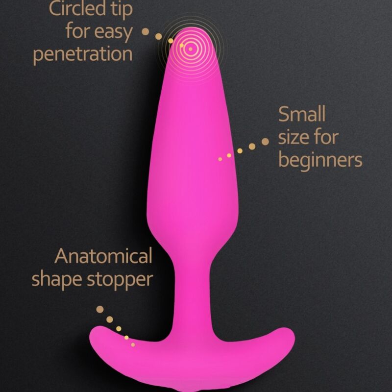 G-VIBE - VIBRATEUR GPLUG ANAL PLUG XS FUCHSIA