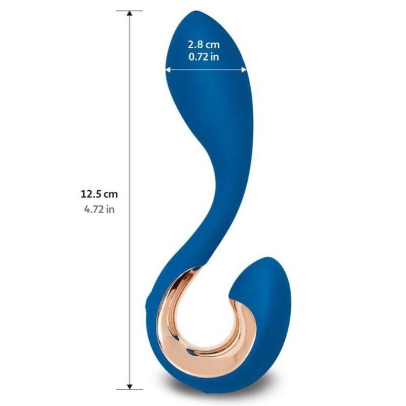 G-VIBE - GPOP 2 VIBRATORE PUNTI G E P BLU INDIGO