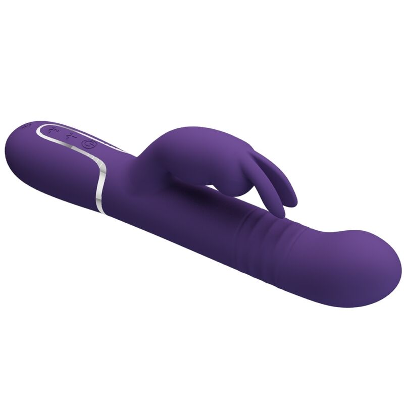 PRETTY LOVE - COALE VIBRATEUR RABBIT CHARCOAL 4 EN 1 VIOLET