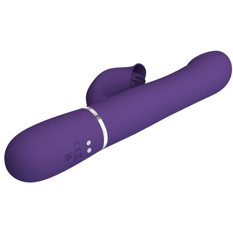 PRETTY LOVE - VIBRATEUR ZALIN PERLE RABBIT 4 EN 1 VIOLET