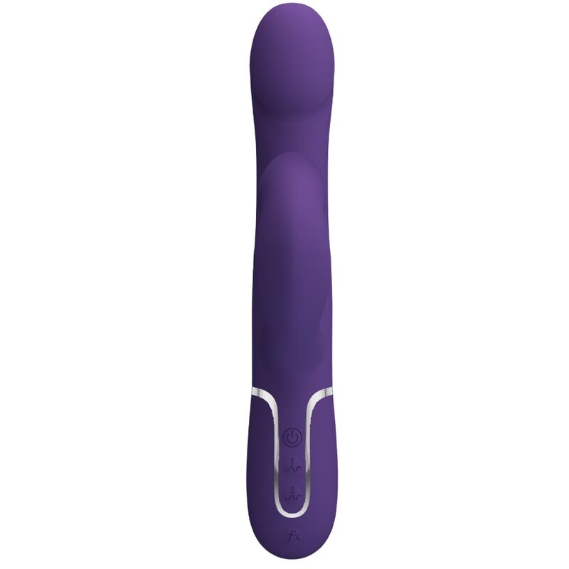 PRETTY LOVE - VIBRATEUR ZALIN PERLE RABBIT 4 EN 1 VIOLET