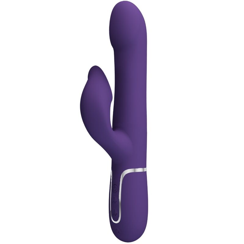 PRETTY LOVE - VIBRATEUR ZALIN PERLE RABBIT 4 EN 1 VIOLET