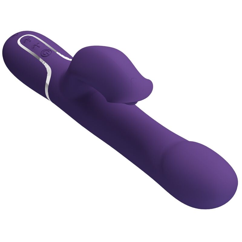 PRETTY LOVE - VIBRATEUR ZALIN PERLE RABBIT 4 EN 1 VIOLET