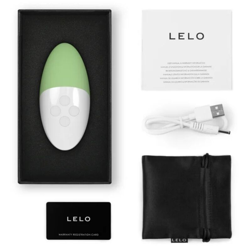 LELO - SIRI 3 MASSEUR CLITORAL CRÈME PISTACHE