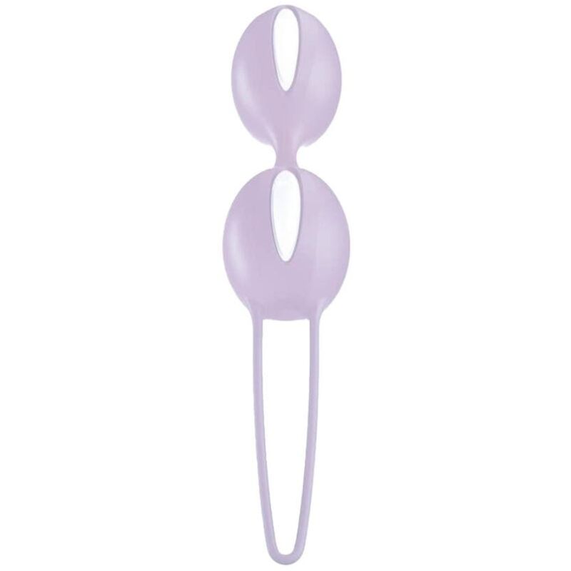 FUN FACTORY -  SMARTBALLS DUO PALLE PELVICHE BIANCO / VIOLA PASTELLO