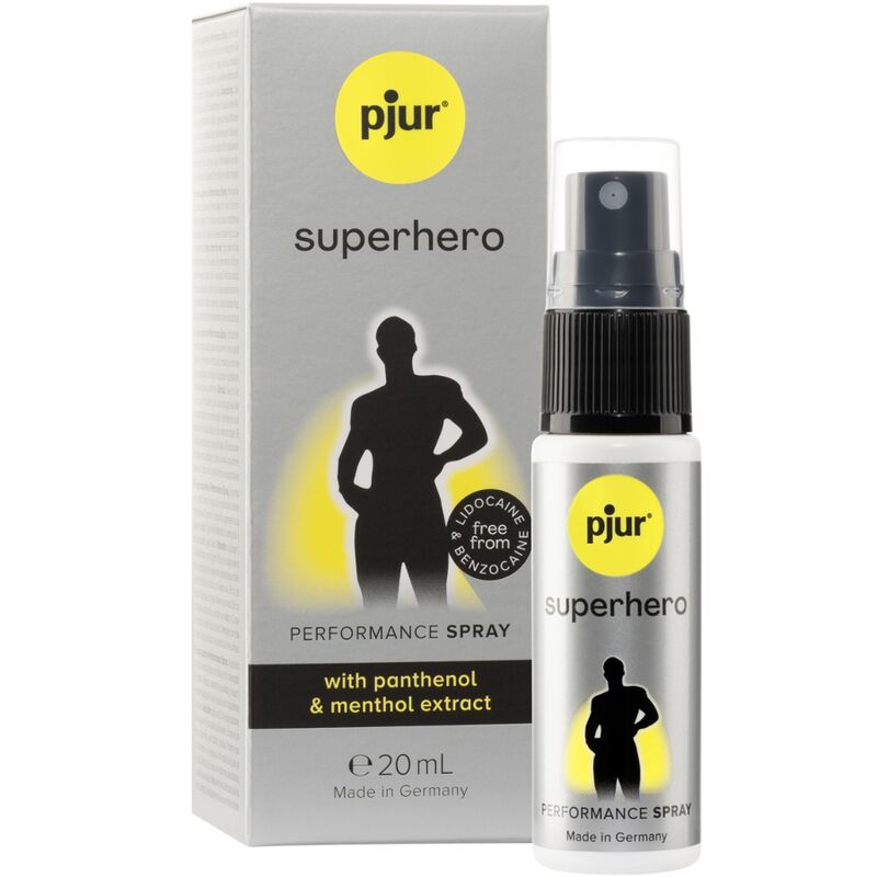 PJUR - SPRAY RETARDATEUR DE PERFORMANCE SUPERHÉROS 20 ML