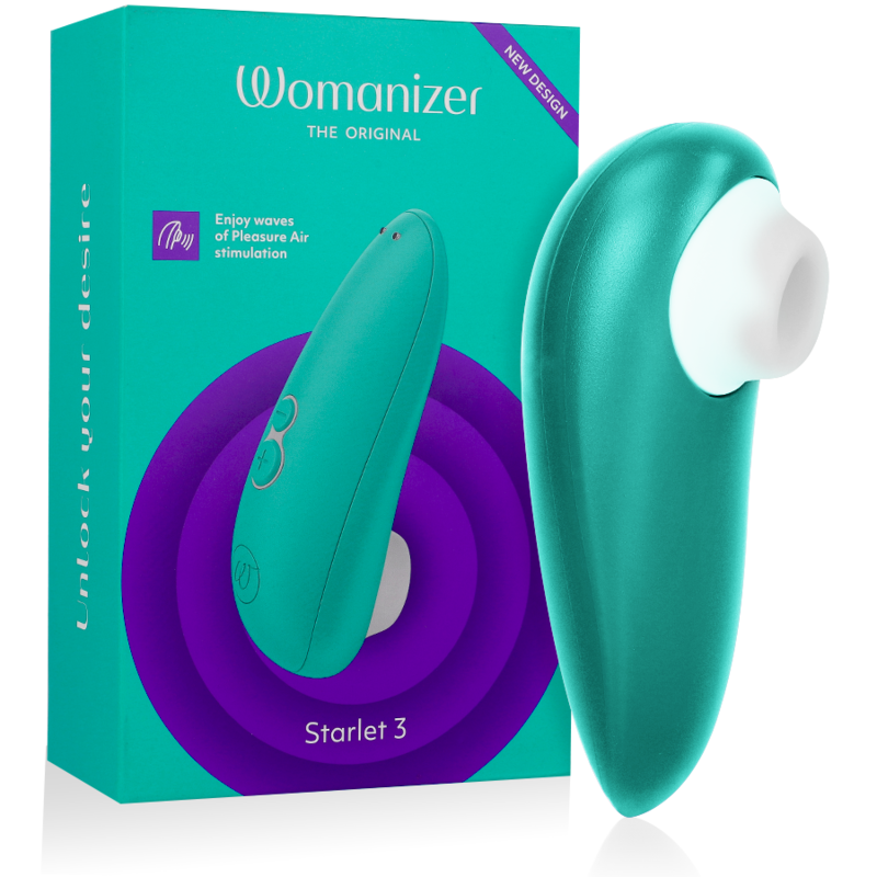 WOMANIZER - STIMOLATORE CLITORALE STARLET 3 TURCHESE