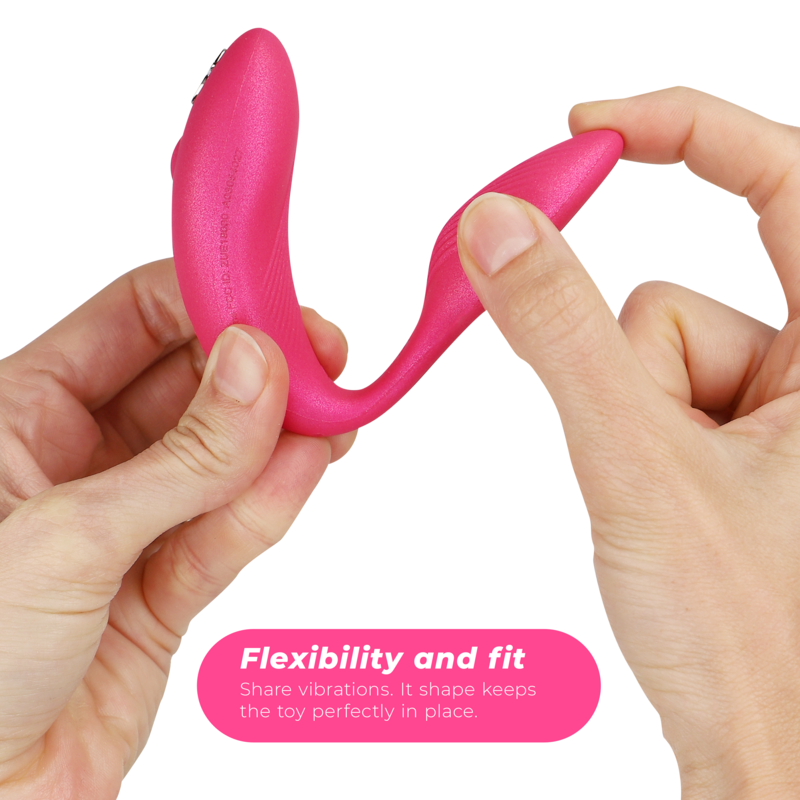 WE-VIBE - VIBRATORE CHORUS PER COPPIA CON SQUEEZE CONTROL ROSA