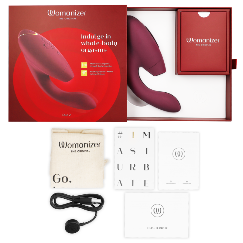 WOMANIZER - DUO 2 BORDEAUX STIMULATOR