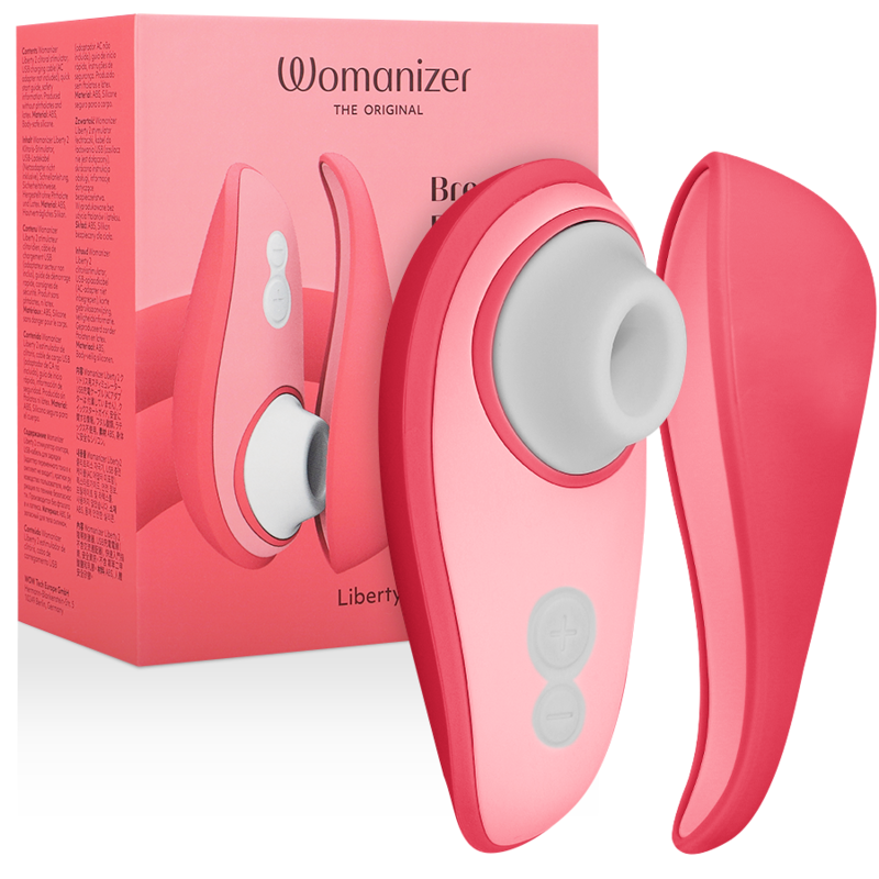 WOMANIZER - LIBERTY 2 CLITORAL STIMULATOR &amp; SUCTION CUP LIGHT GREEN