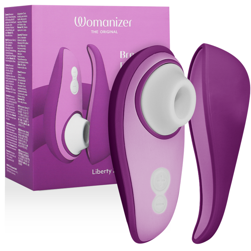 WOMANIZER - LIBERTY 2 CLITORAL STIMULATOR &amp; SUCTION CUP LIGHT GREEN