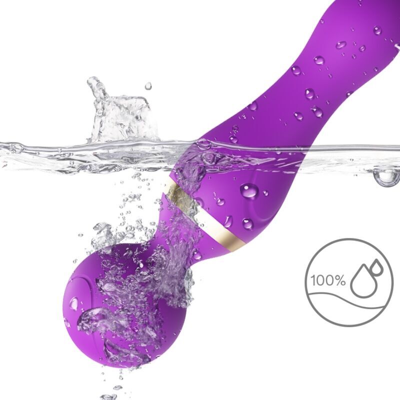 ARMONY - FREEZA MASSAGER AND VIBRATOR SUPER FLEXIBLE HEAD PURPLE