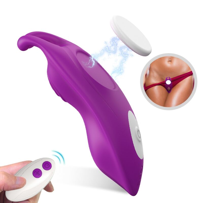 ARMONY - HONEYBEE WEARABLE PANTIES G-SPOT REMOTE CONTROL VIBRATOR PURPLE