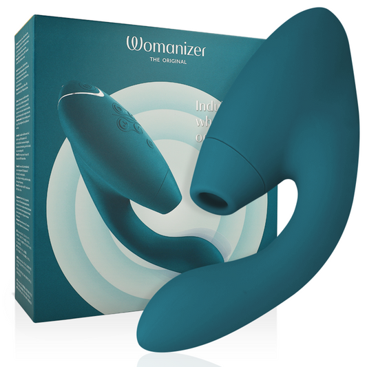 WOMANIZER - DUO 2 STIMULATEUR BLEU PÉTROLE