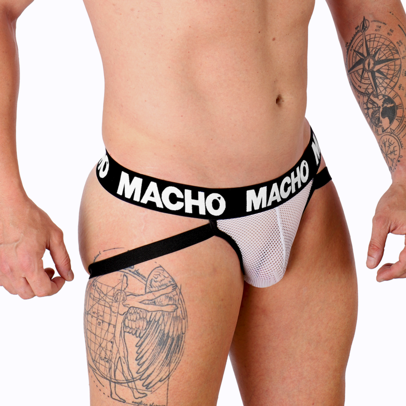 MACHO - MX26X1 JOCK GRID BIANCO S