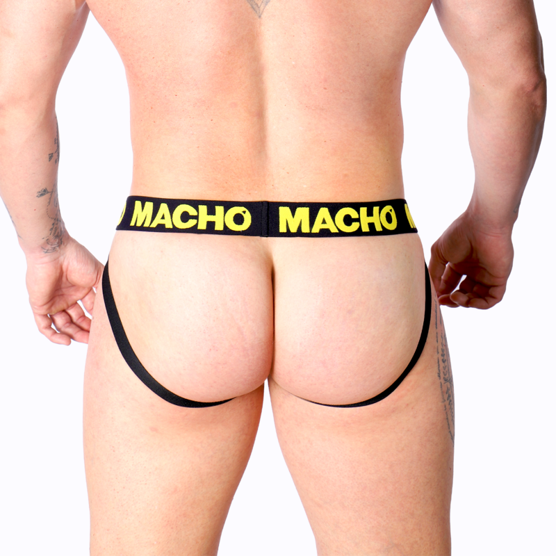 MACHO - MX25A JOCK LYCRA GIALLO S