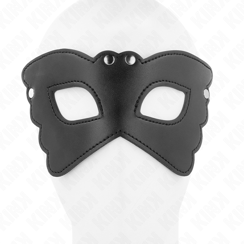 KINK - BUTTERFLY SHAPE FAUX LEATHER MASK 20 x 9 CM