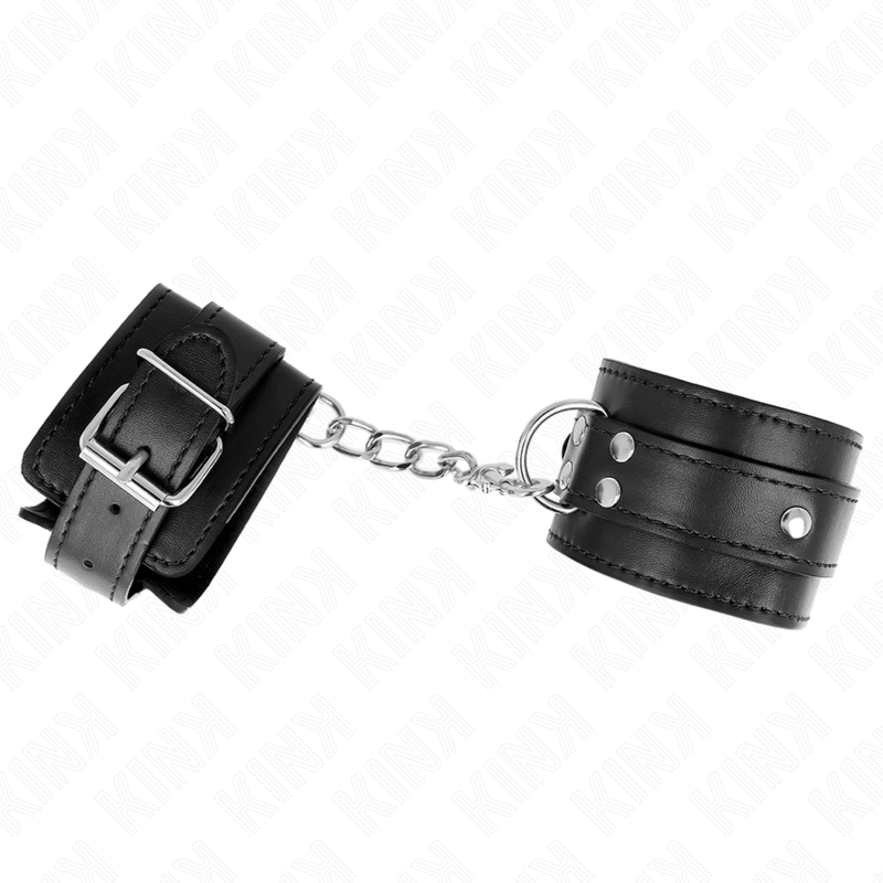 KINK - WRIST RESISTANCE WITH 3 ADJUSTABLE RINGS BLACK 17.5-25 CM X 6 CM