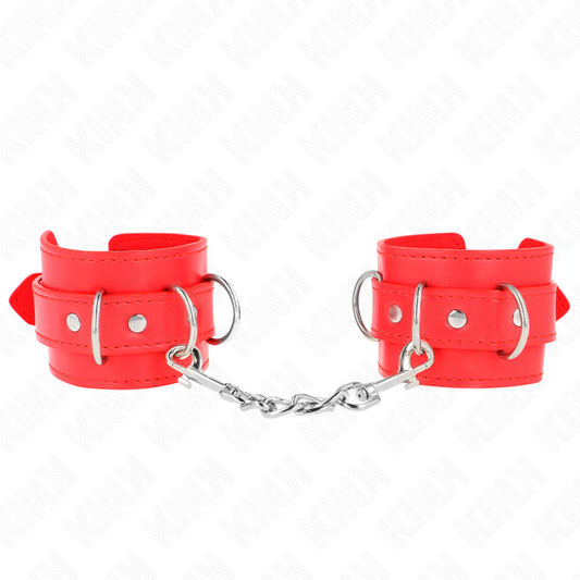 KINK - WRIST RESISTANCE WITH 3 ADJUSTABLE RINGS RED 17.5-25CM X 6CM