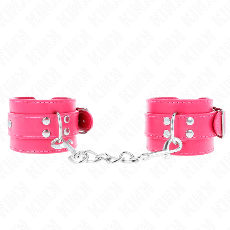 KINK - RASPBERRY PINK WRIST WRAP WITH ADJUSTABLE RASPBERRY PINK LINING 20-28CM X 5.5CM