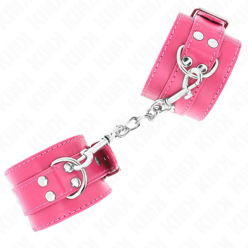 KINK - RASPBERRY PINK WRIST WRAP WITH ADJUSTABLE RASPBERRY PINK LINING 20-28CM X 5.5CM