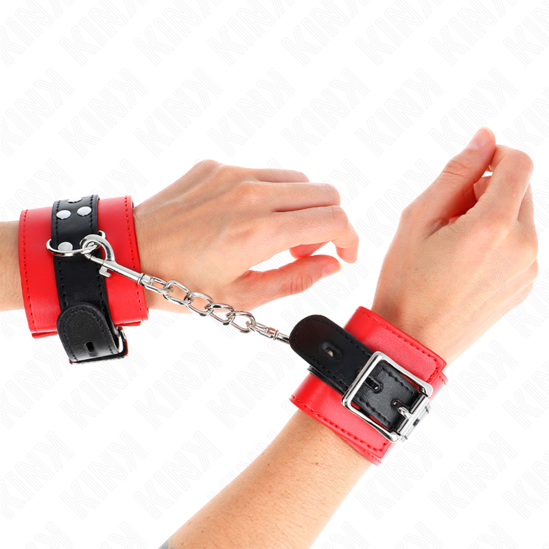 KINK - RED WRIST RESISTANCE WITH ADJUSTABLE BLACK BELT 17-28 CM X 6 CM