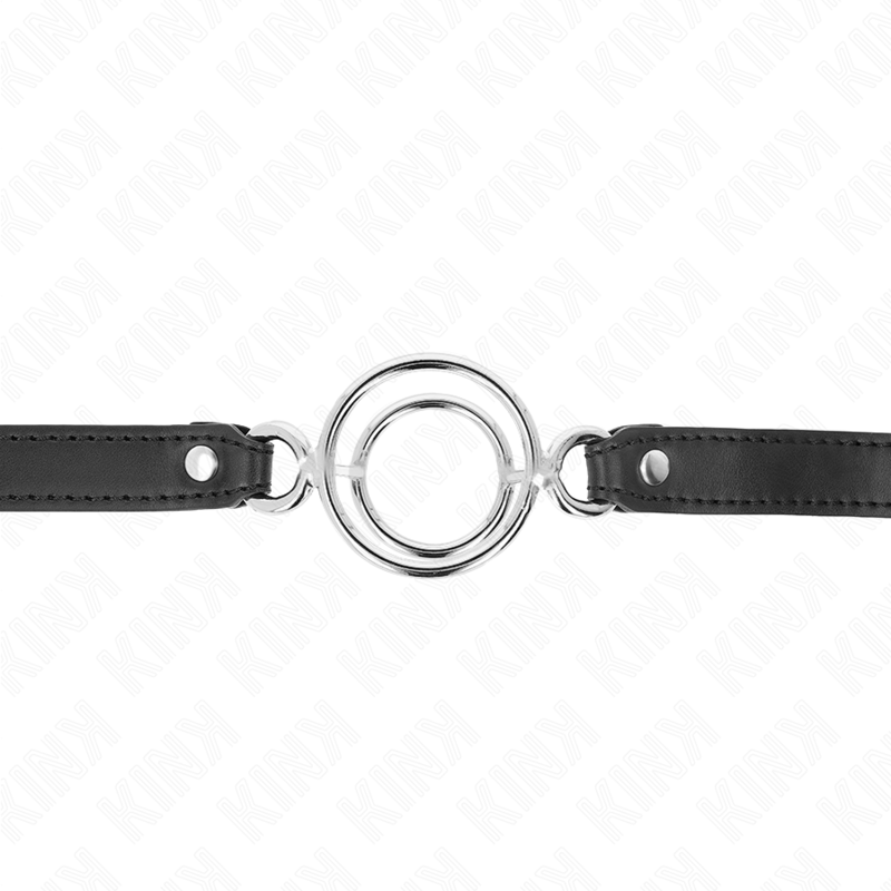 KINK - GRAND AVEC PLUSIEURS O-RINGS 5 CM NOIR 63 X 2,5 CM