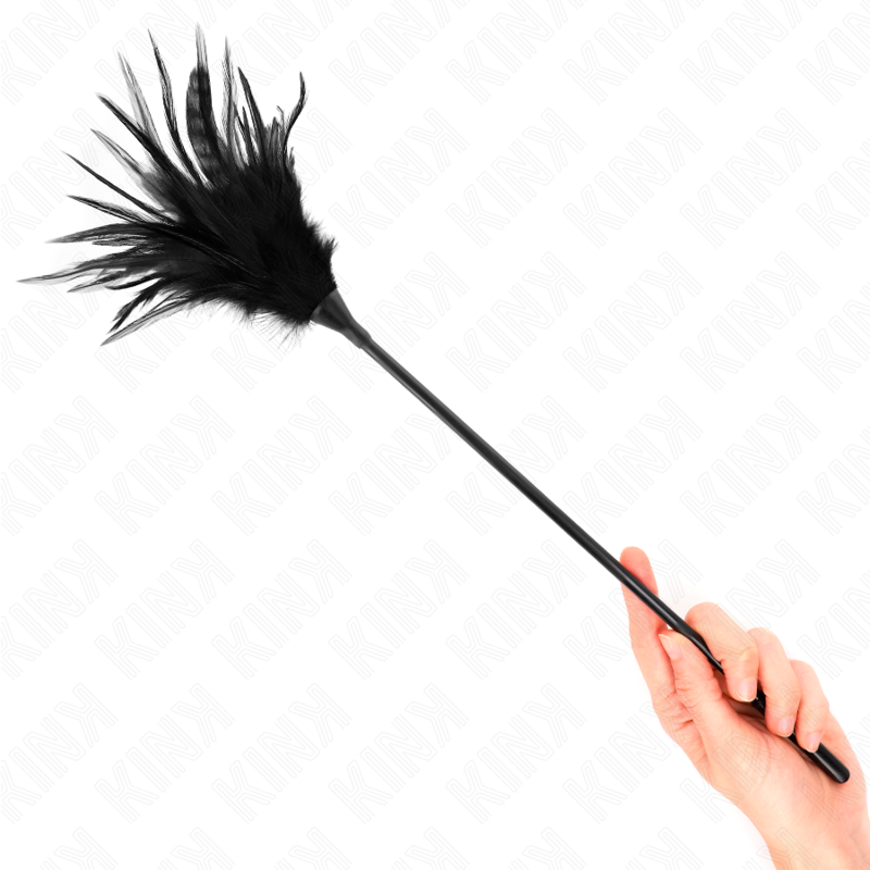 KINK - MULTIPLE BLACK FEATHERS TICKLE 45 CM