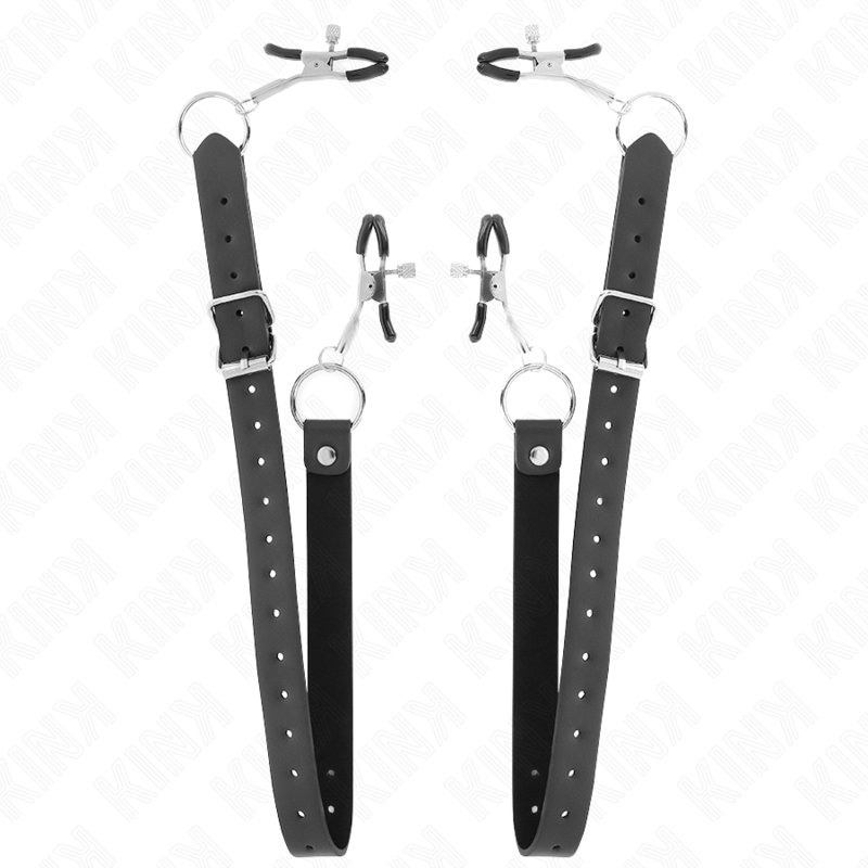 KINK - 4 ADJUSTABLE CLIT CLAMPS 34-48 CM