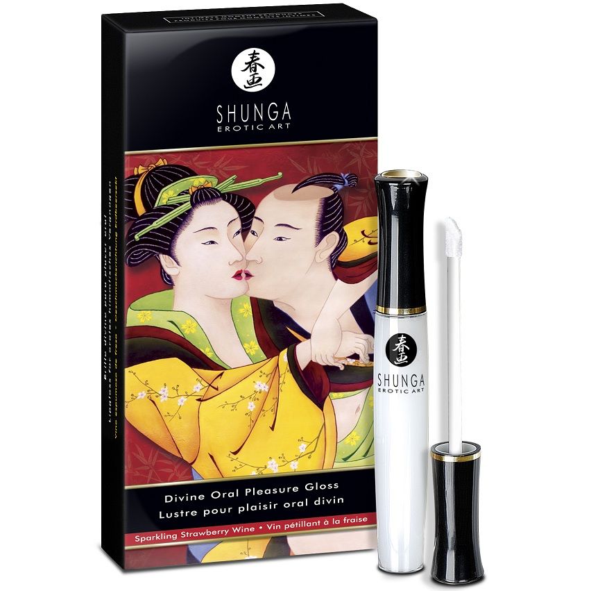 SHUNGA - DIVINE STRAWBERRY &amp; CAVA LIP GLOSS