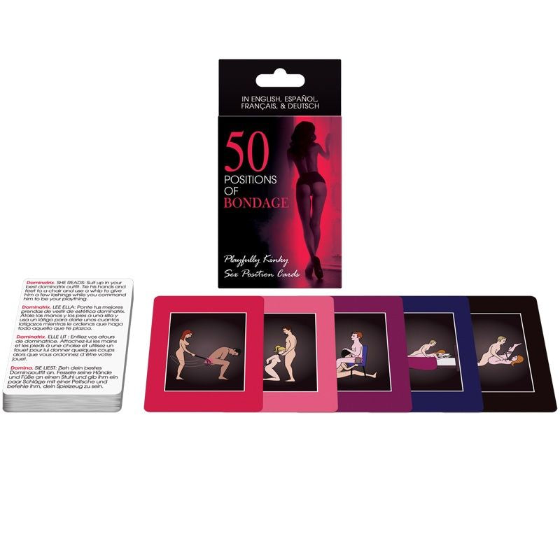 KHEPER GAMES - 50 POSITIONS DE CARTES DE BONDAGE