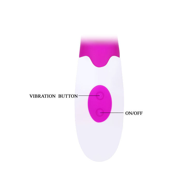 PRETTY LOVE - FLIRTATION VIBRATORE ALVIS CON STIMOLATORE DEL CLITORIDE