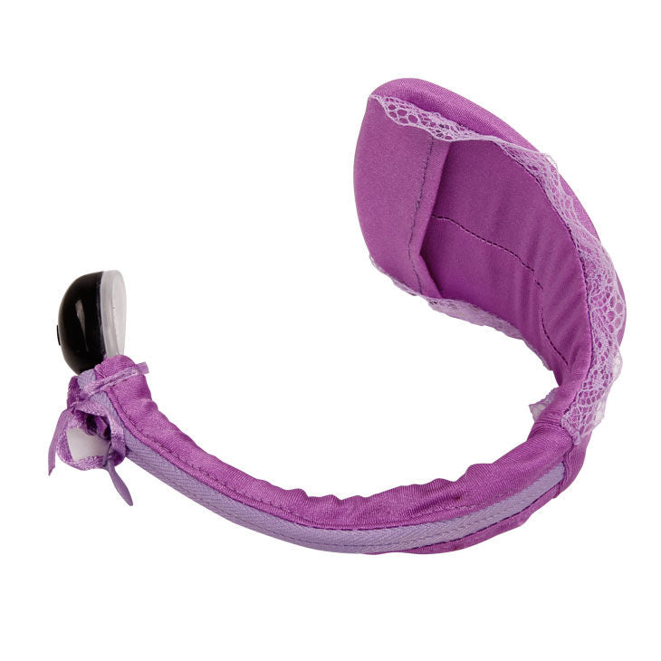 BAILE - THONG WITH VIBRATOR WITH REMOTE CONTROL LILAC