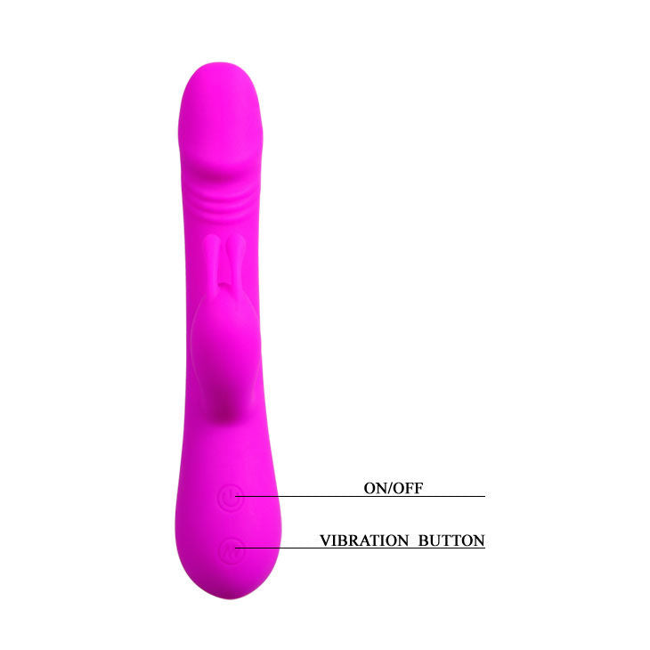 PRETTY LOVE - FLIRTATION VIBRATEUR AVEC CLEMENTE RABBIT