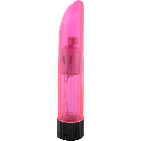 SEVEN CREATIONS - VIBRATOR CRYSTAL CLEAR LADY PINK