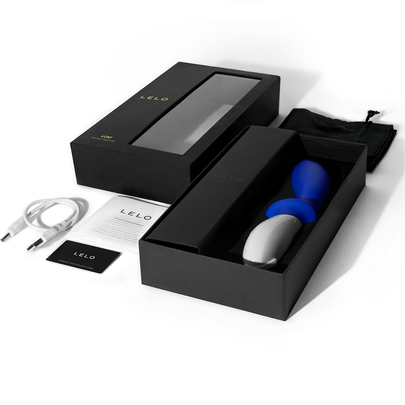 LELO - VIBRATORE PROSTATICO BLU LOKI