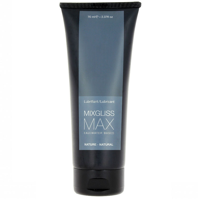 MIXGLISS - LUBRIFIANT ANAL NATUREL À BASE D'EAU MAX 70 ML