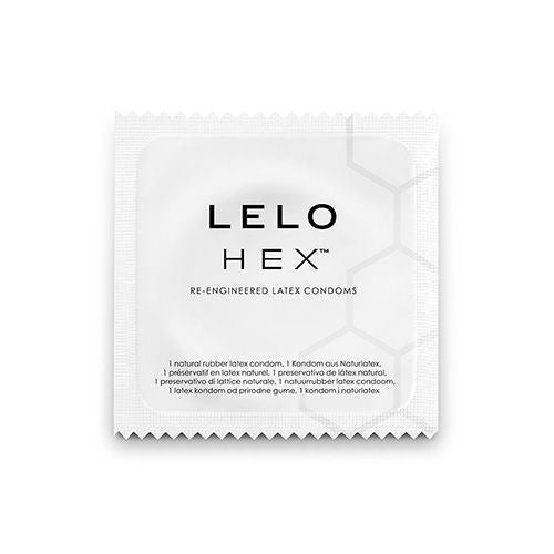 LELO - BOITE CONDOM HEX 3 UNITÉS