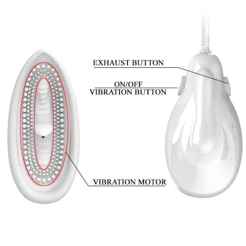 PRETTY LOVE - FLIRTATION STIMULATING SUCTION CUP FOR PASSIONATE LOVER