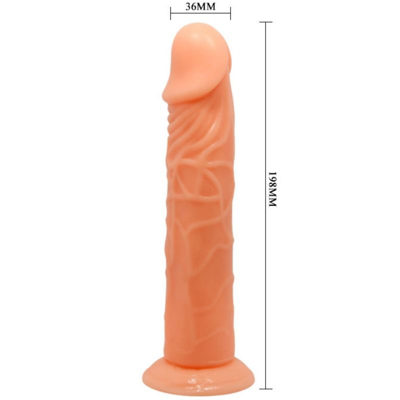 BAILE - GODE RÉALISTE VIVE 19,8 CM COULEUR NATURELLE