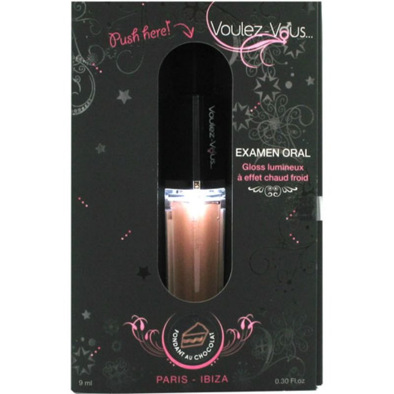 VOULEZ-VOUS - LÉGER BRILLANT EFFET CHAUD FROID - SAVEUR CHOCOLAT NOIR 10 ML