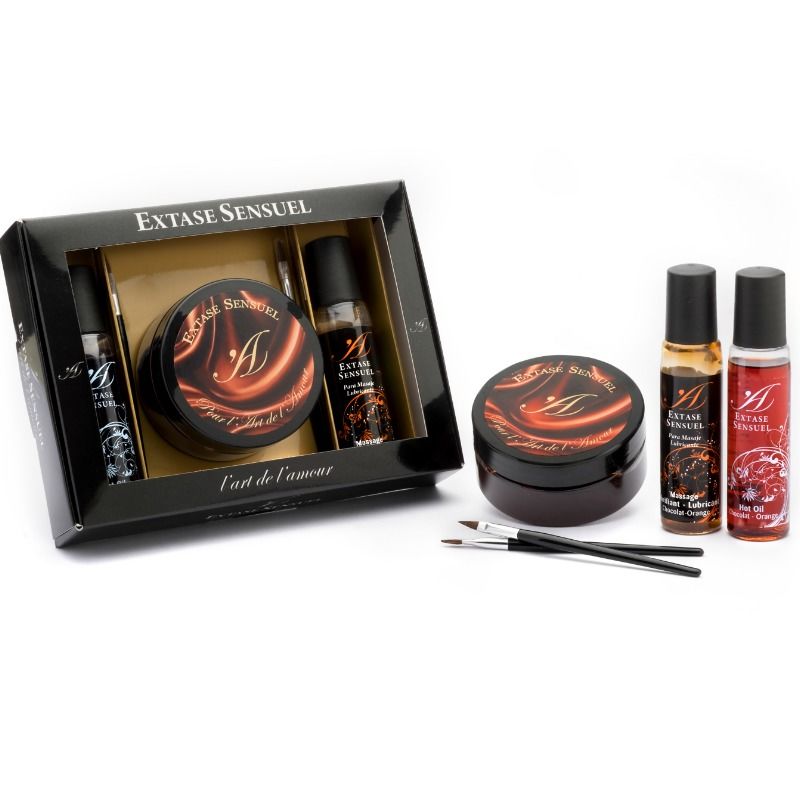 EXTASE SENSUAL - APHRODISIAC CHOCOLATE BOX KIT